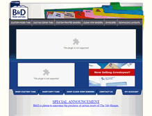Tablet Screenshot of bdbinderindex.com